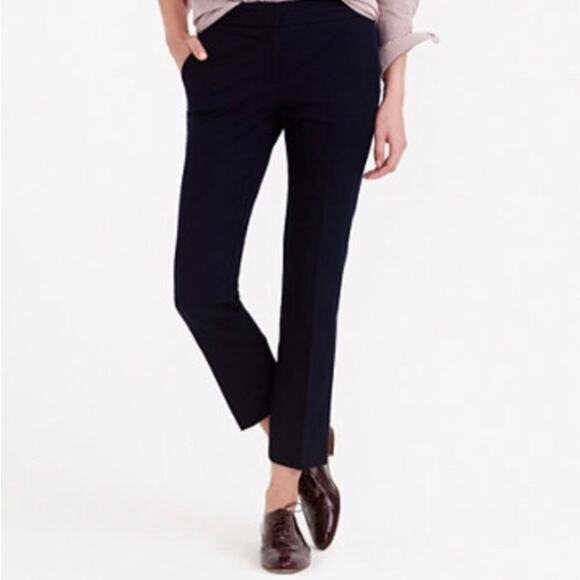 J Crew Campbell Black Capri Pants - Picture 1 of 7